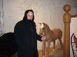 Garrett and his horse